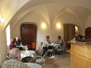Klasztorna kawiarnia w Parku Altzella