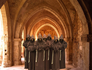 Mönche in Altzella