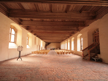 Bibliotheksaal des Kloster Altzella